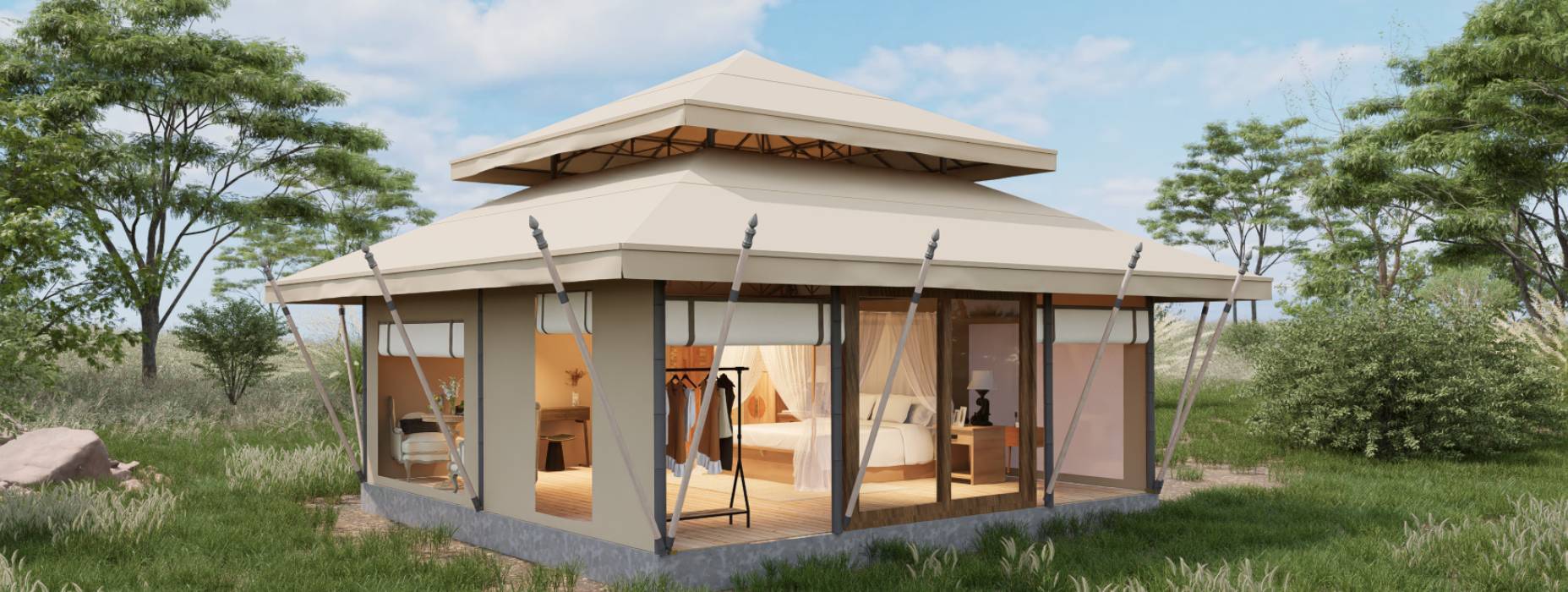 乐昌市户外野奢帐篷